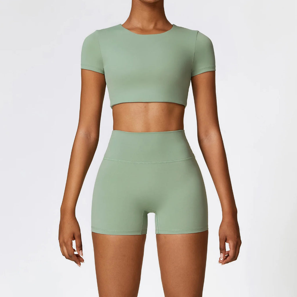 2PCS Women's Seamless Yoga Set