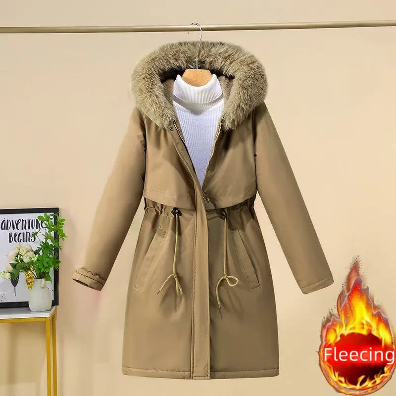 Jacket Hodded Fleece Padded Jacket