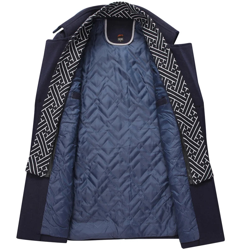 Winter Men's Woolen Coats