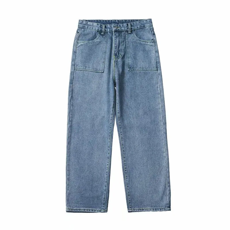 American Splaed Ink 3D Print Jeans