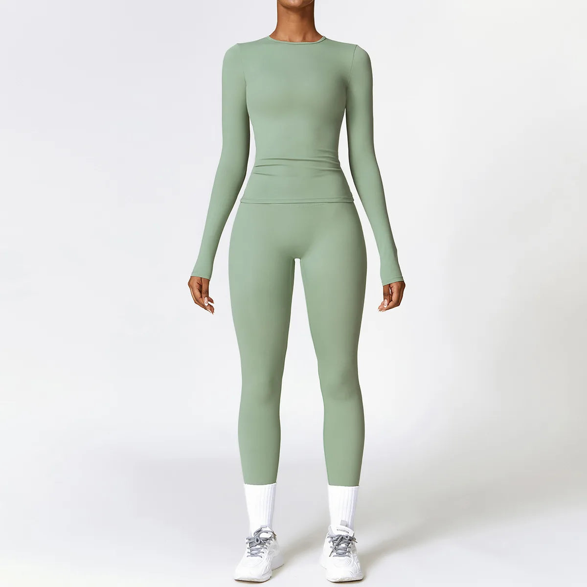 2PCS Women's Seamless Yoga Set