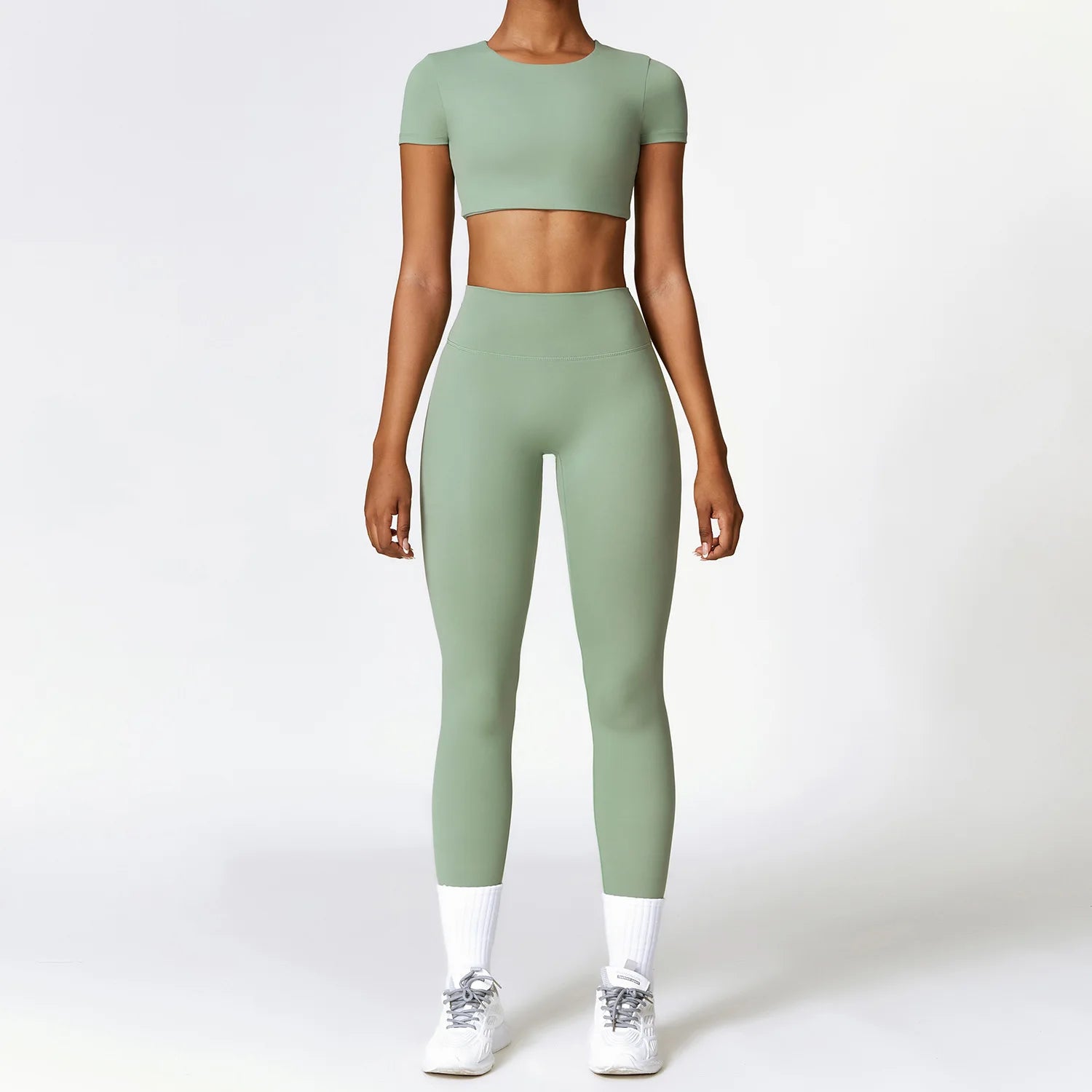 2PCS Women's Seamless Yoga Set