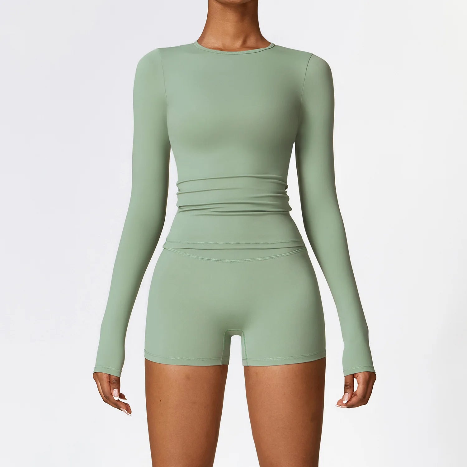 2PCS Women's Seamless Yoga Set