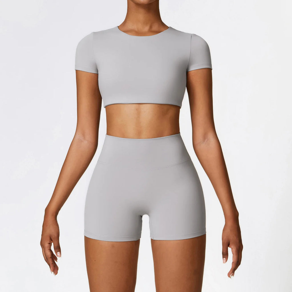 2PCS Women's Seamless Yoga Set