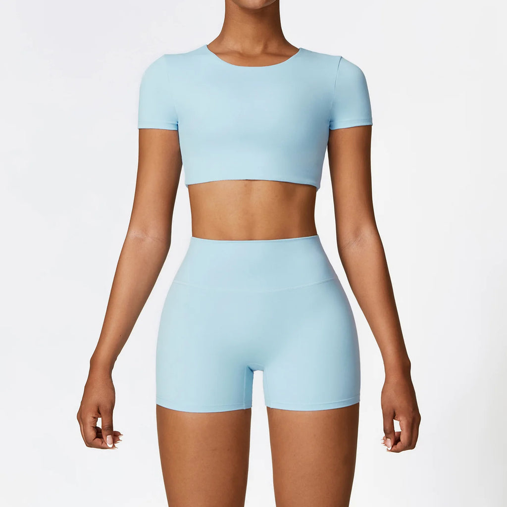 2PCS Women's Seamless Yoga Set