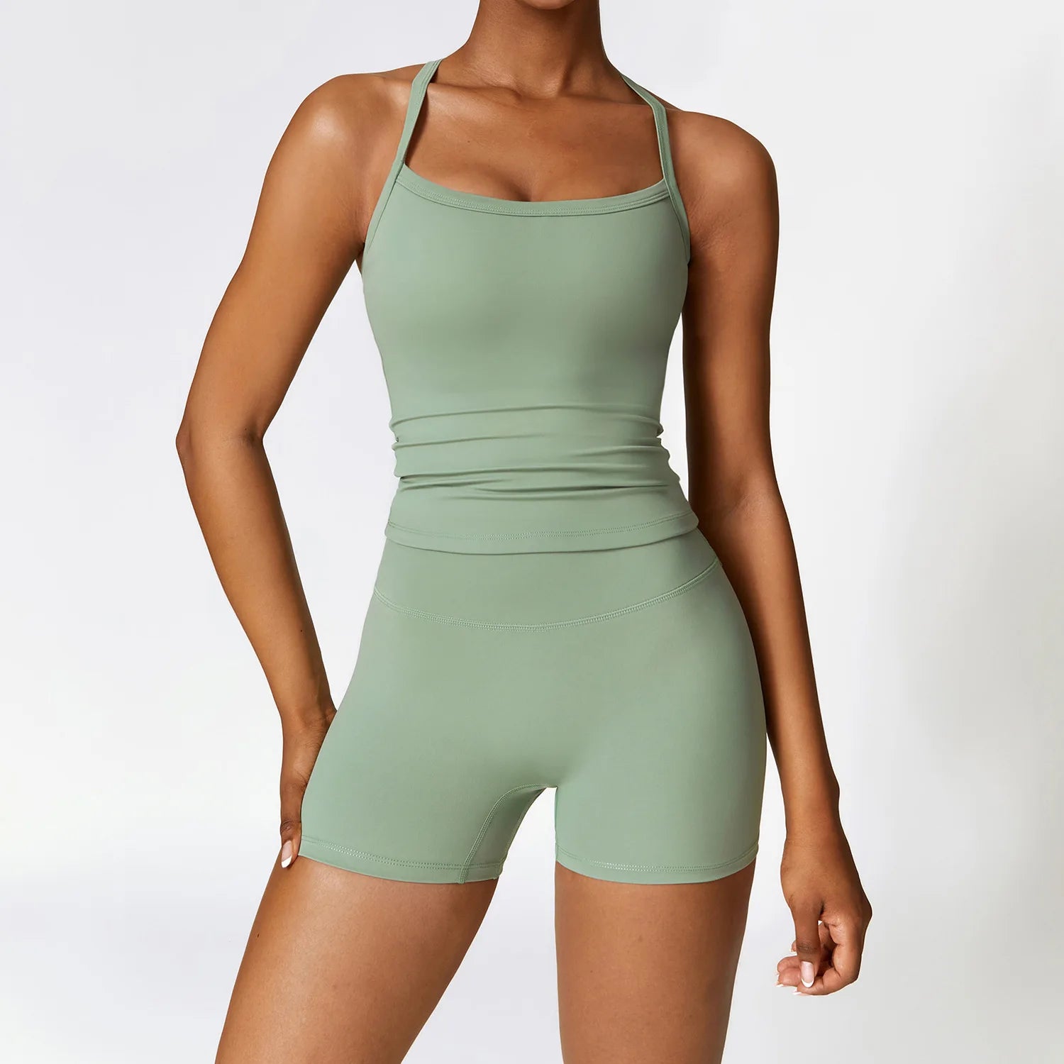 2PCS Women's Seamless Yoga Set