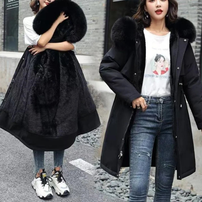 Jacket Hodded Fleece Padded Jacket