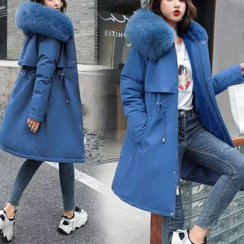 Jacket Hodded Fleece Padded Jacket