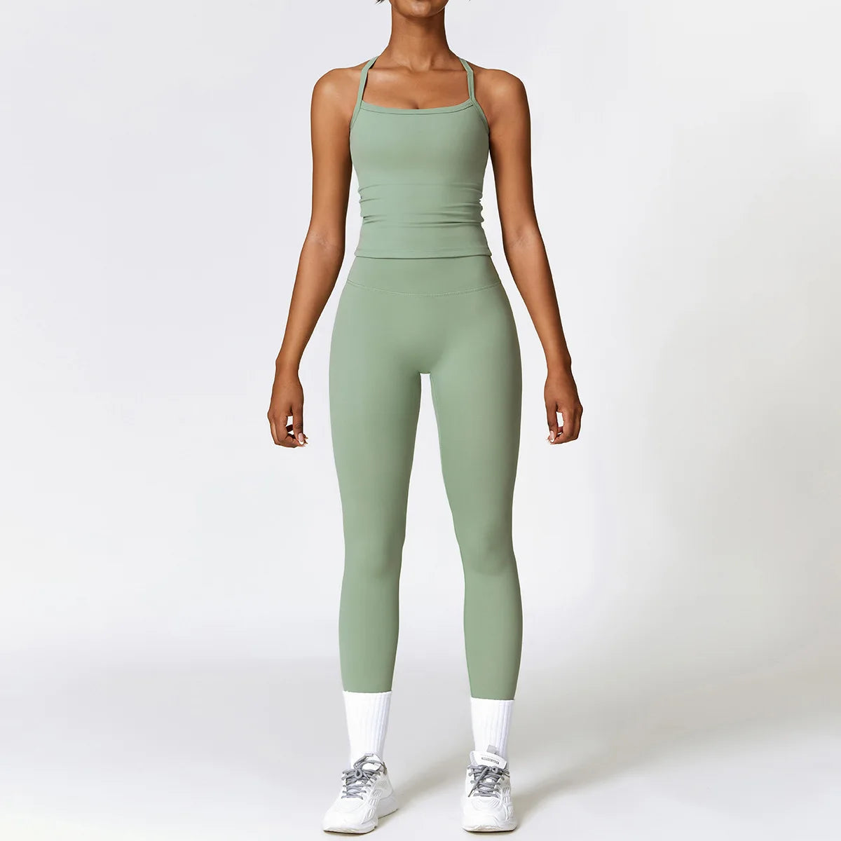 2PCS Women's Seamless Yoga Set